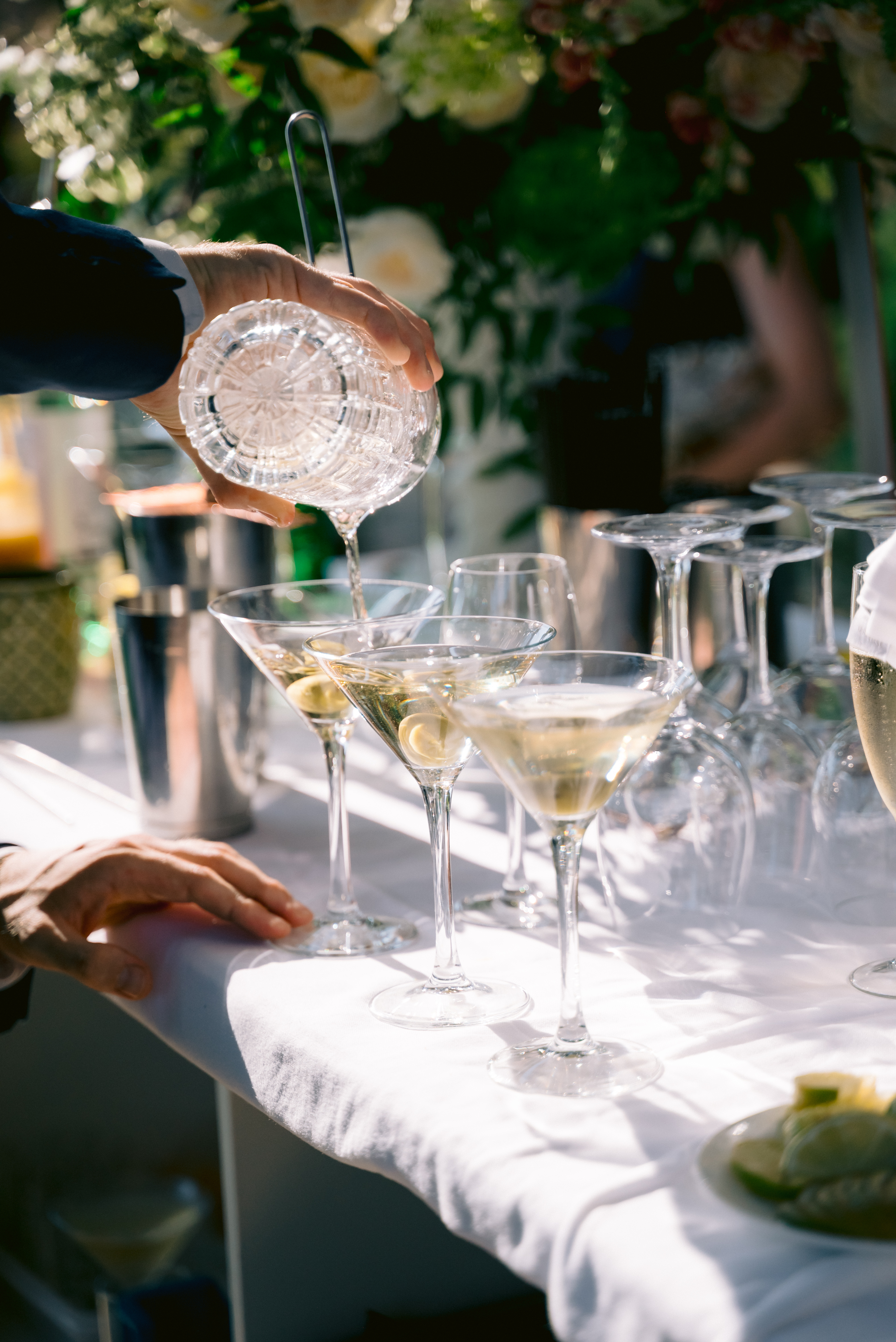 Cocktail service, Cap Ferrat
