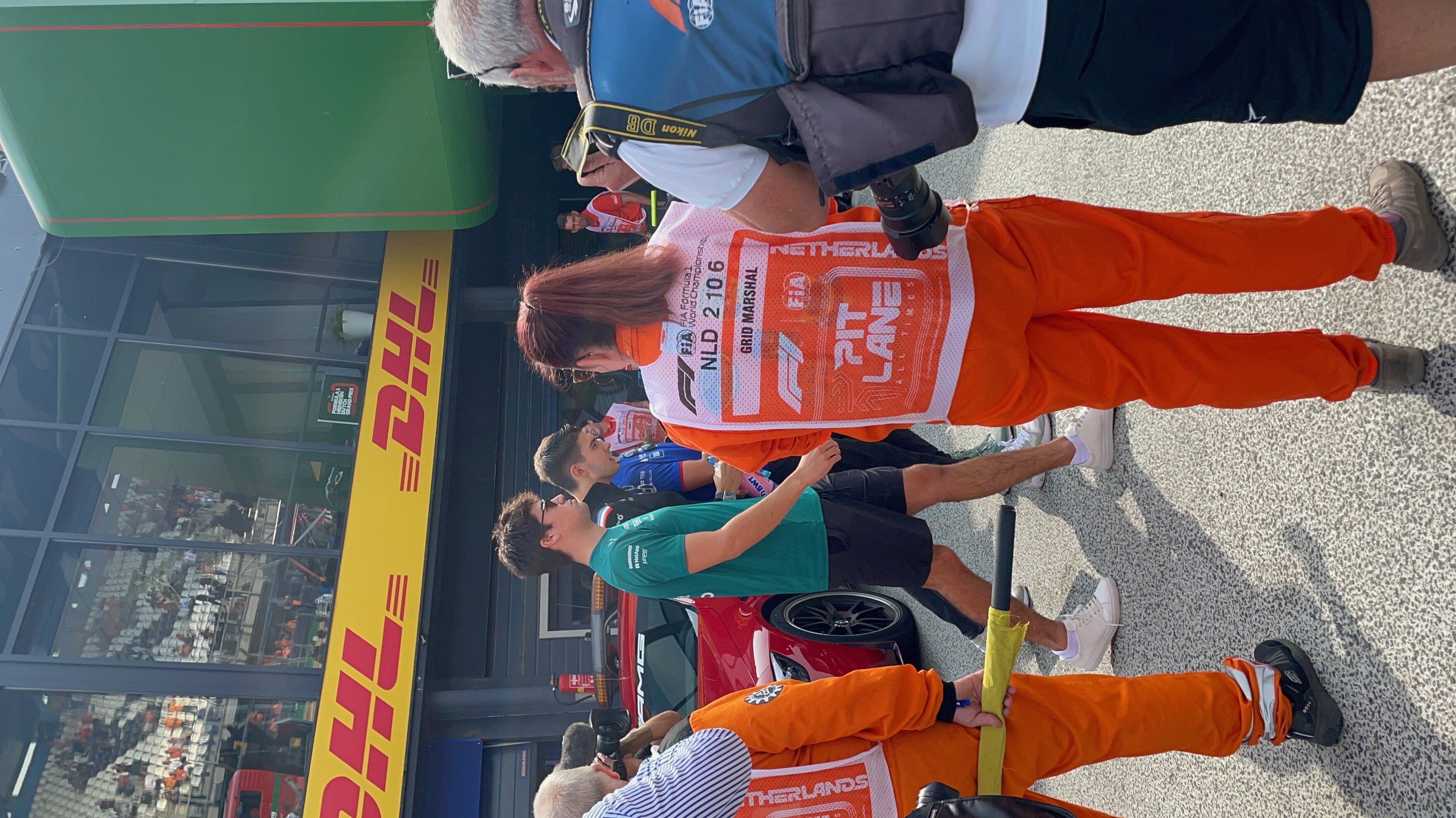 Zandvoort paddock, Formula 1