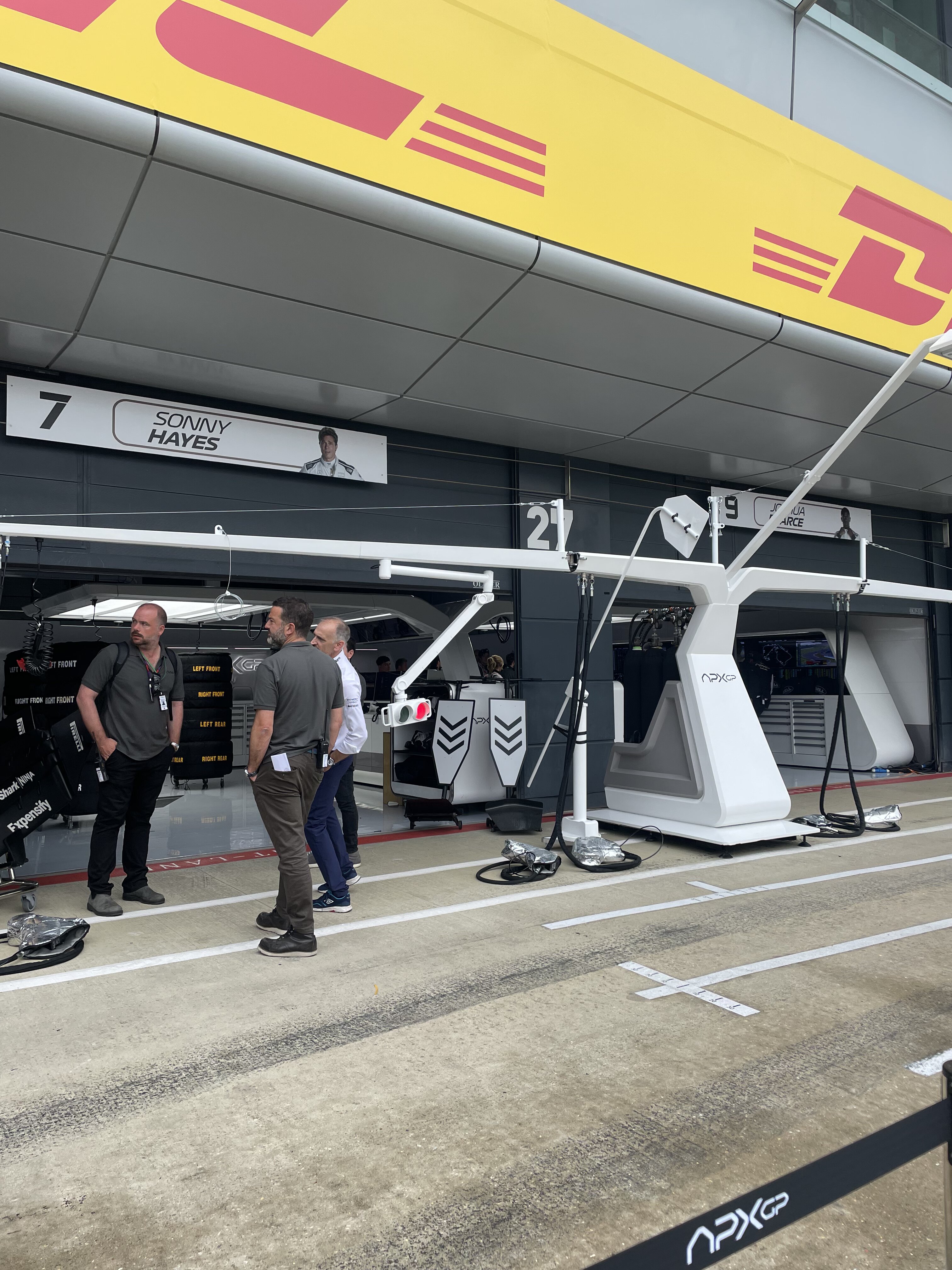 F1 pit lane access, Zandvoort